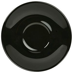 Black Espresso Saucer