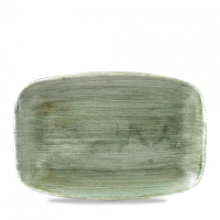 Stonecast Burnished Green Chefs Oblong Plate